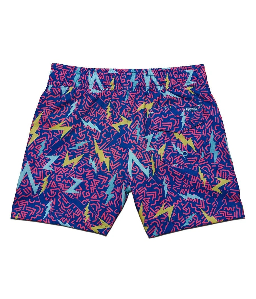 Boy's Grease Lightning Stretch Swim Trunks