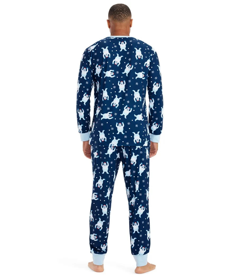 Men's Bumble Crew Neck Pajama Set