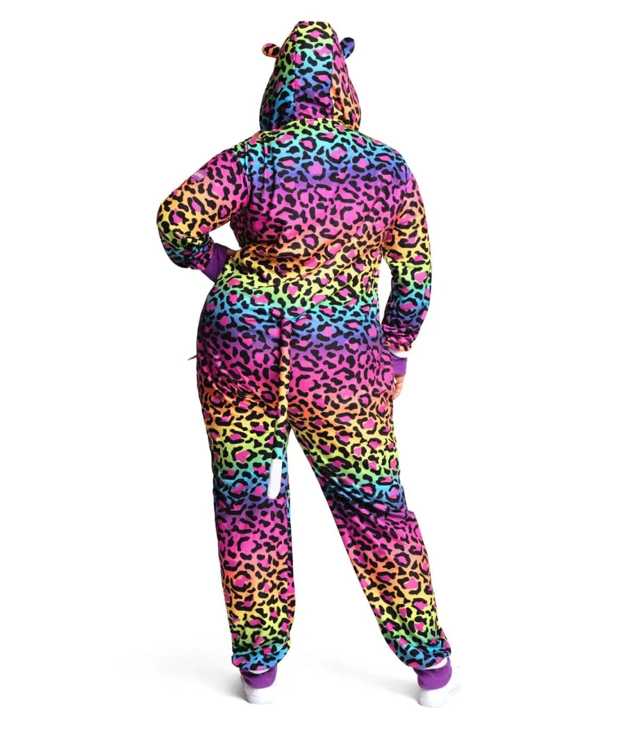 Women's Retro Leopard Plus Size Costume