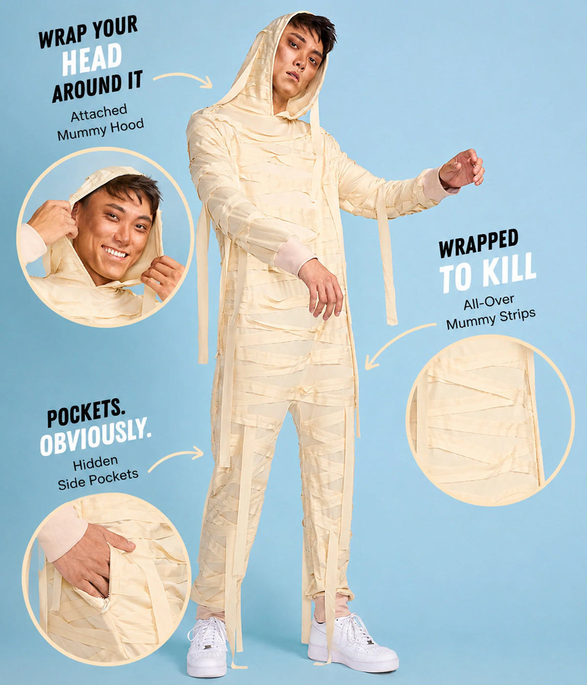 Men's Mummy Costume