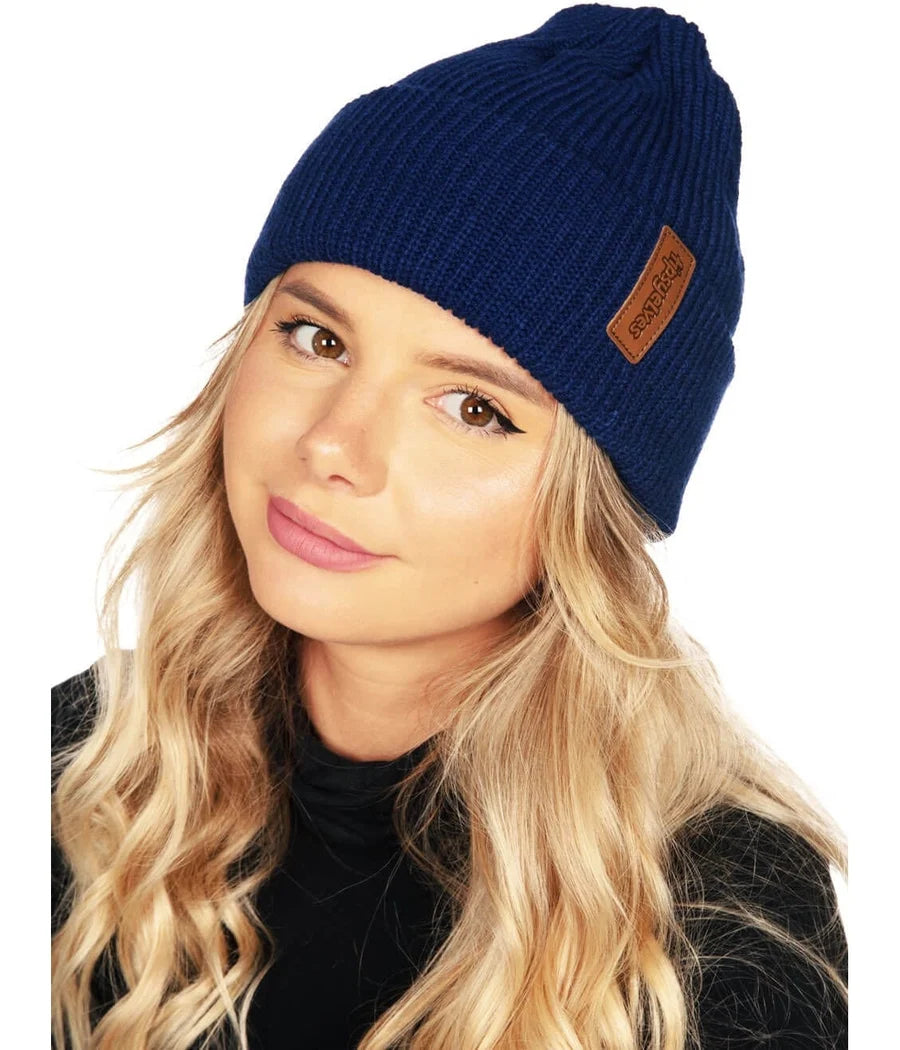 Navy Blue Beanie