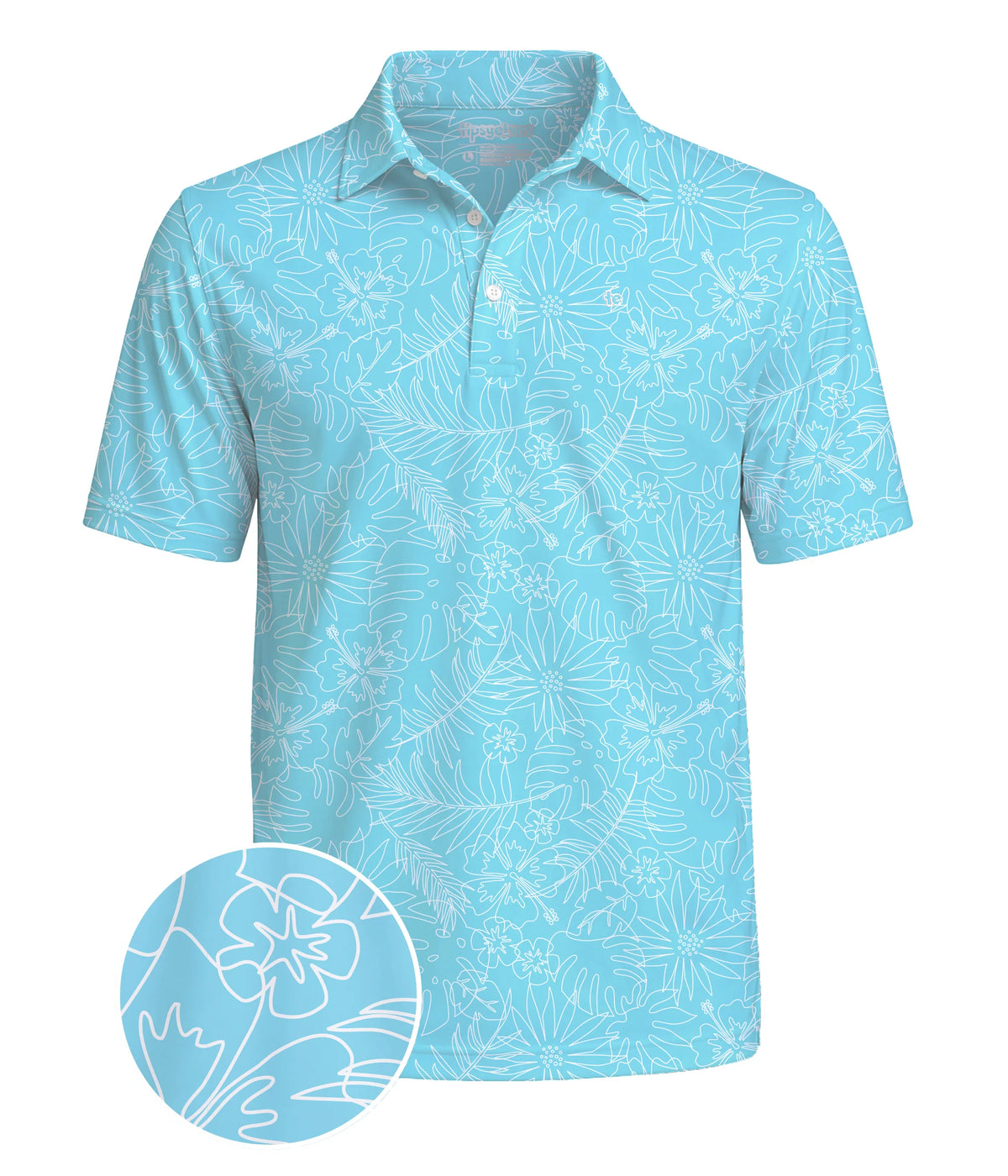 Men's Birdie Paradise Golf Polo