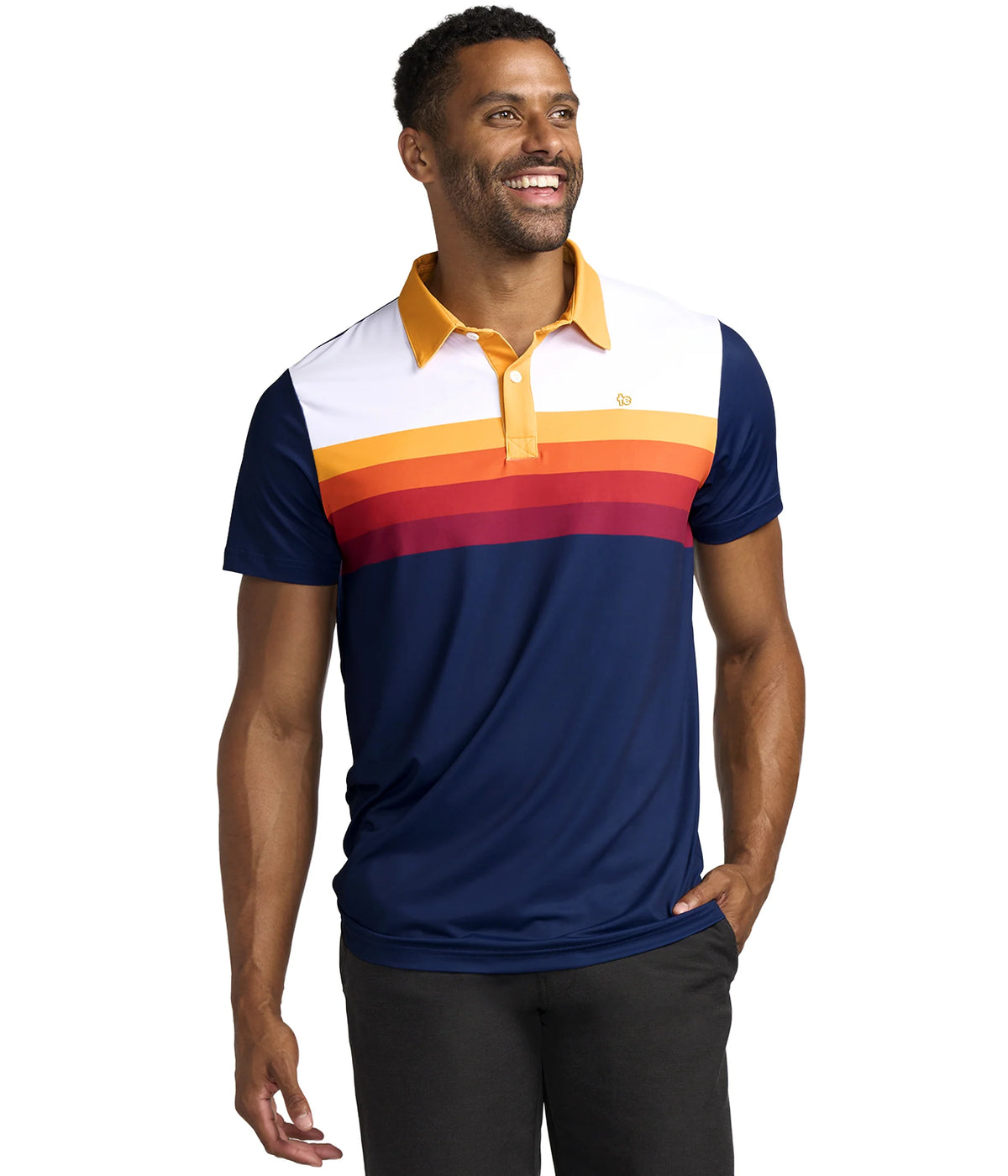 Men's Slice of Sunset Pickleball Shirt