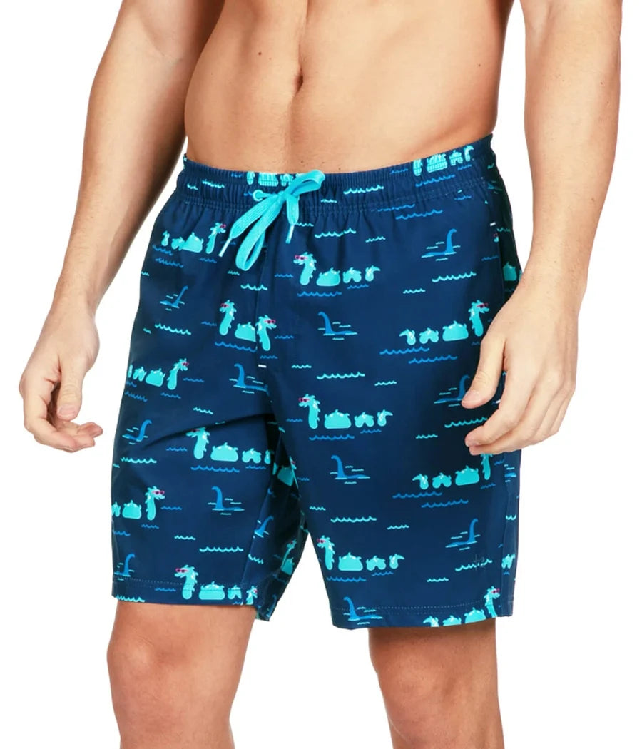 Nothin' But Nessy Stretch Swim Trunks - 7.5" Inseam