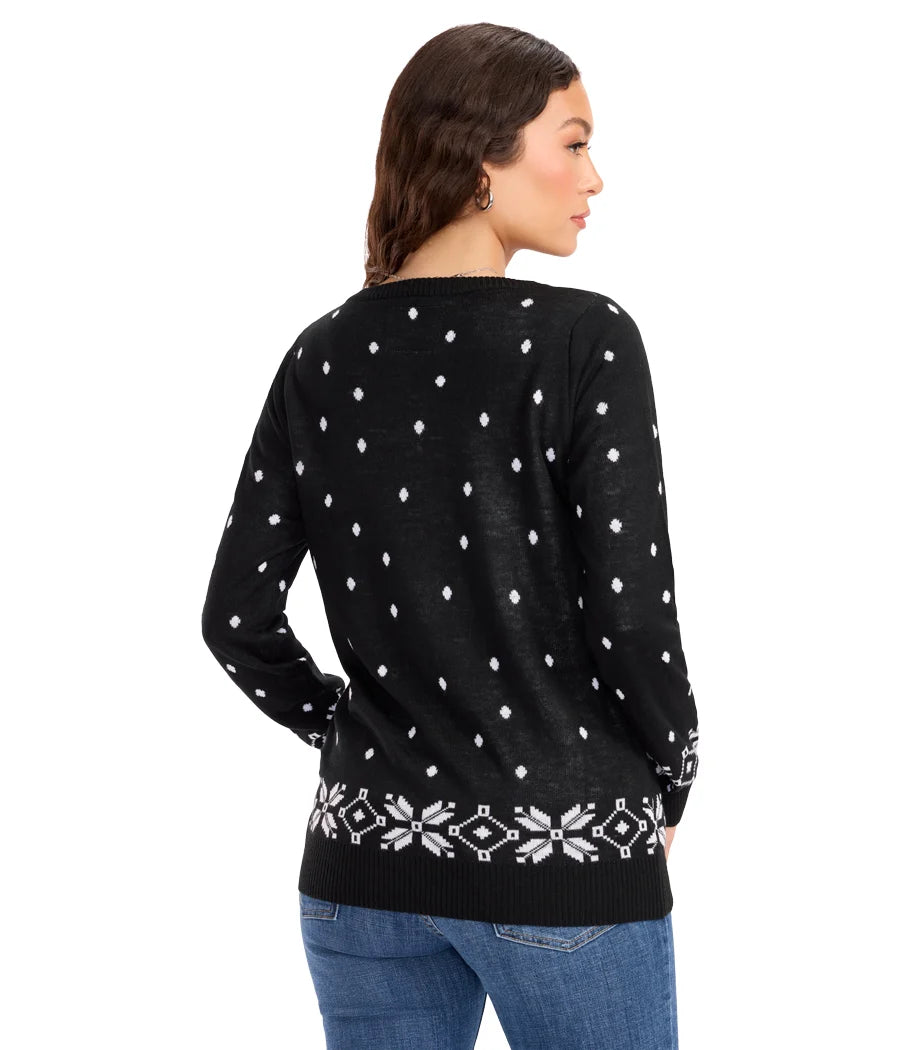 Women's Light Show Light Up Ugly Christmas Sweater