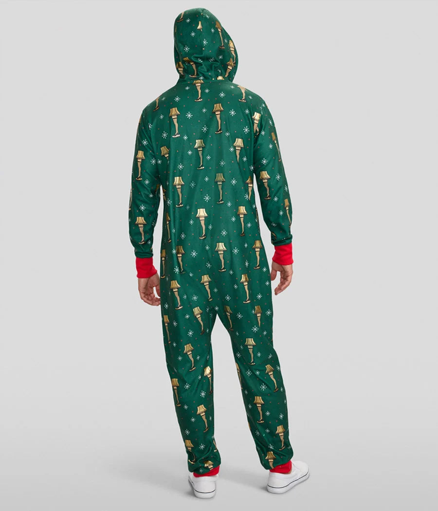 Men's Christmas Story Leg Lamp Jumpsuit