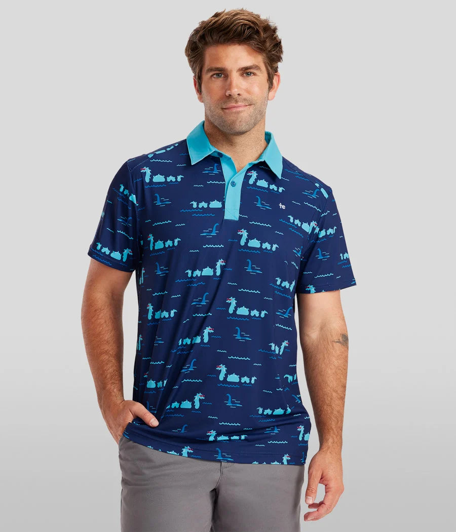 Men's Nothin' But Nessy Golf Polo