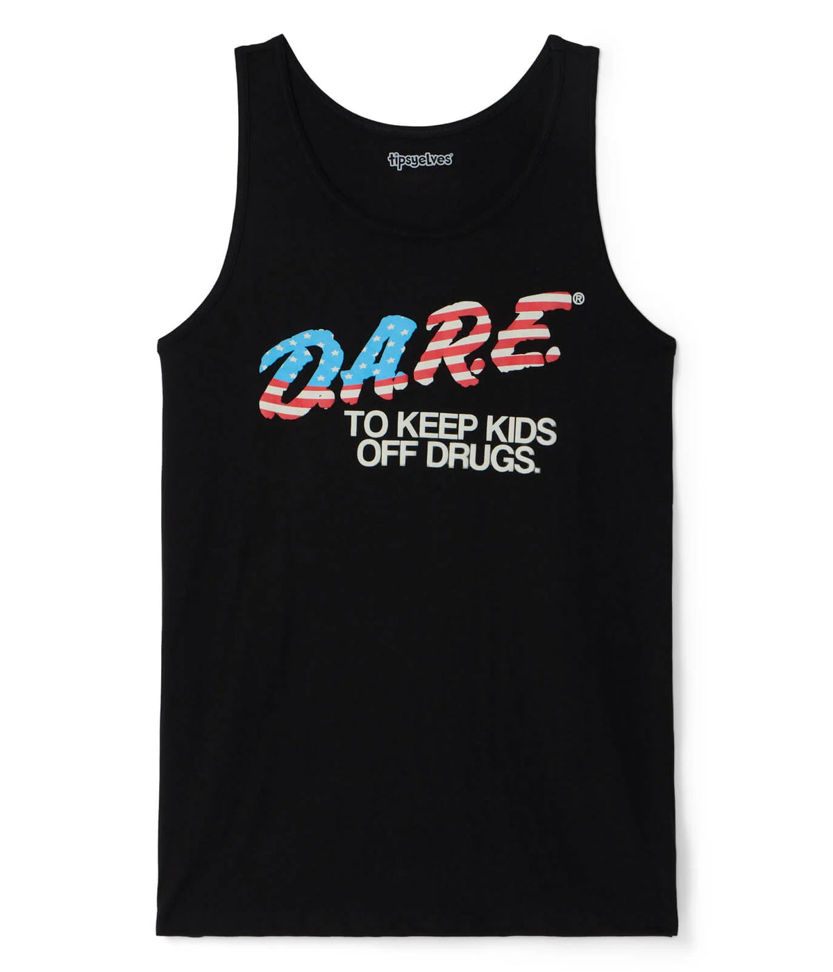 Men's Declaration of DARE Tank Top (Black)