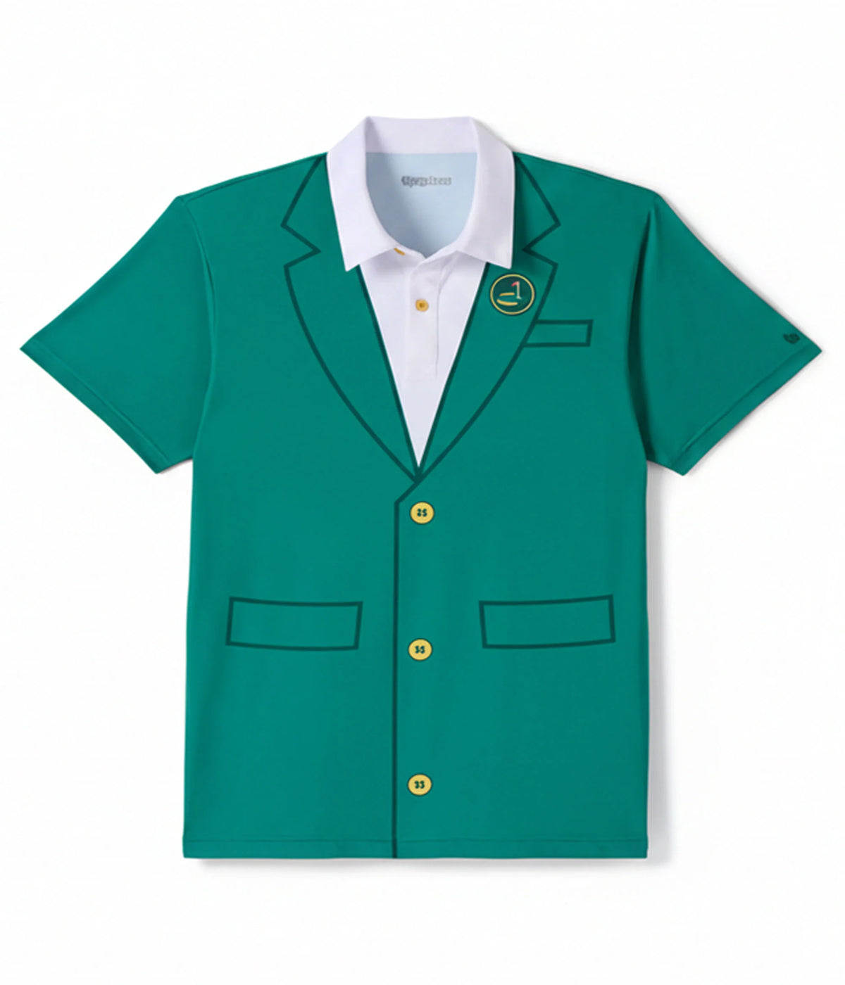 Toddler Boy's Green Blazer Golf Polo