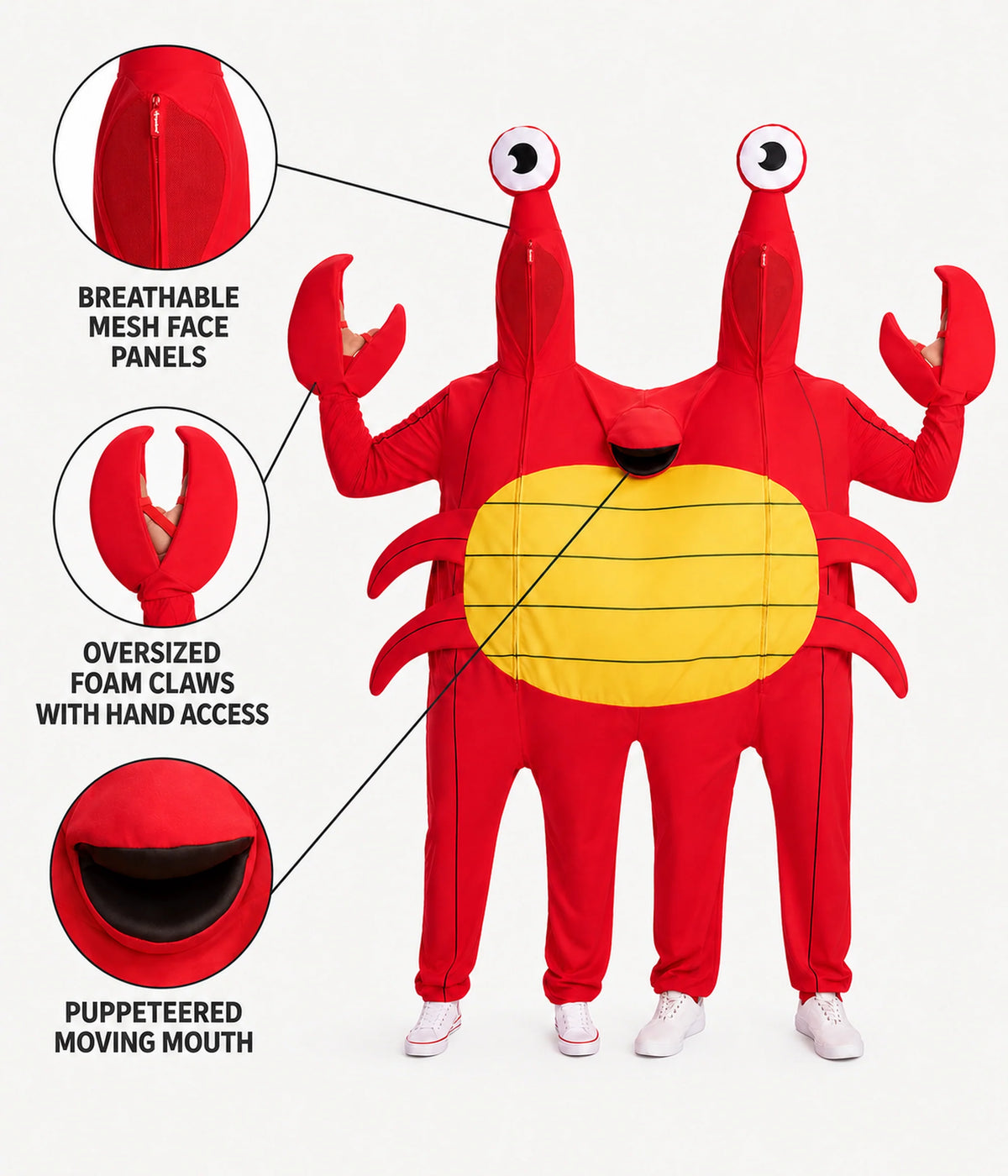 Crab Two Person Costume