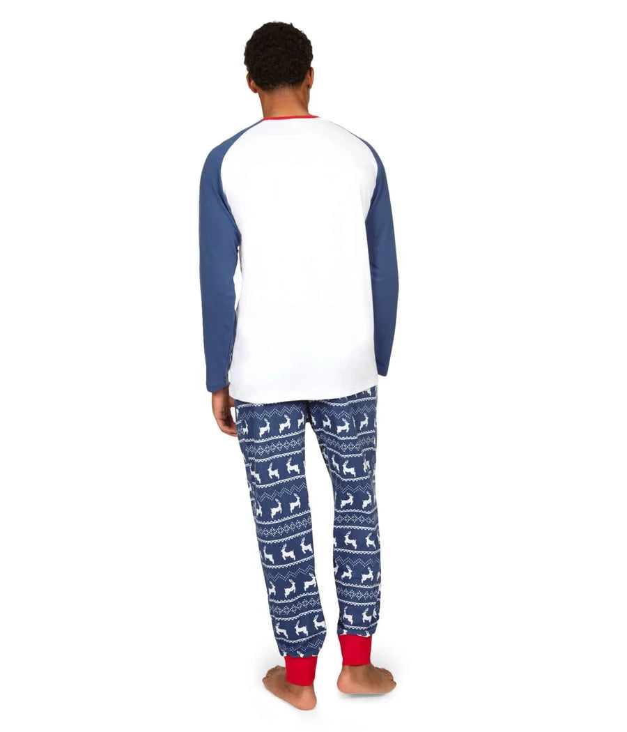 Men's Whoop Deer It Is Crew Neck Pajama Set