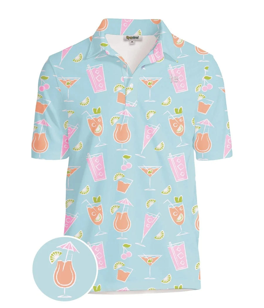 Men's Cocktail Caddy Polo Shirt