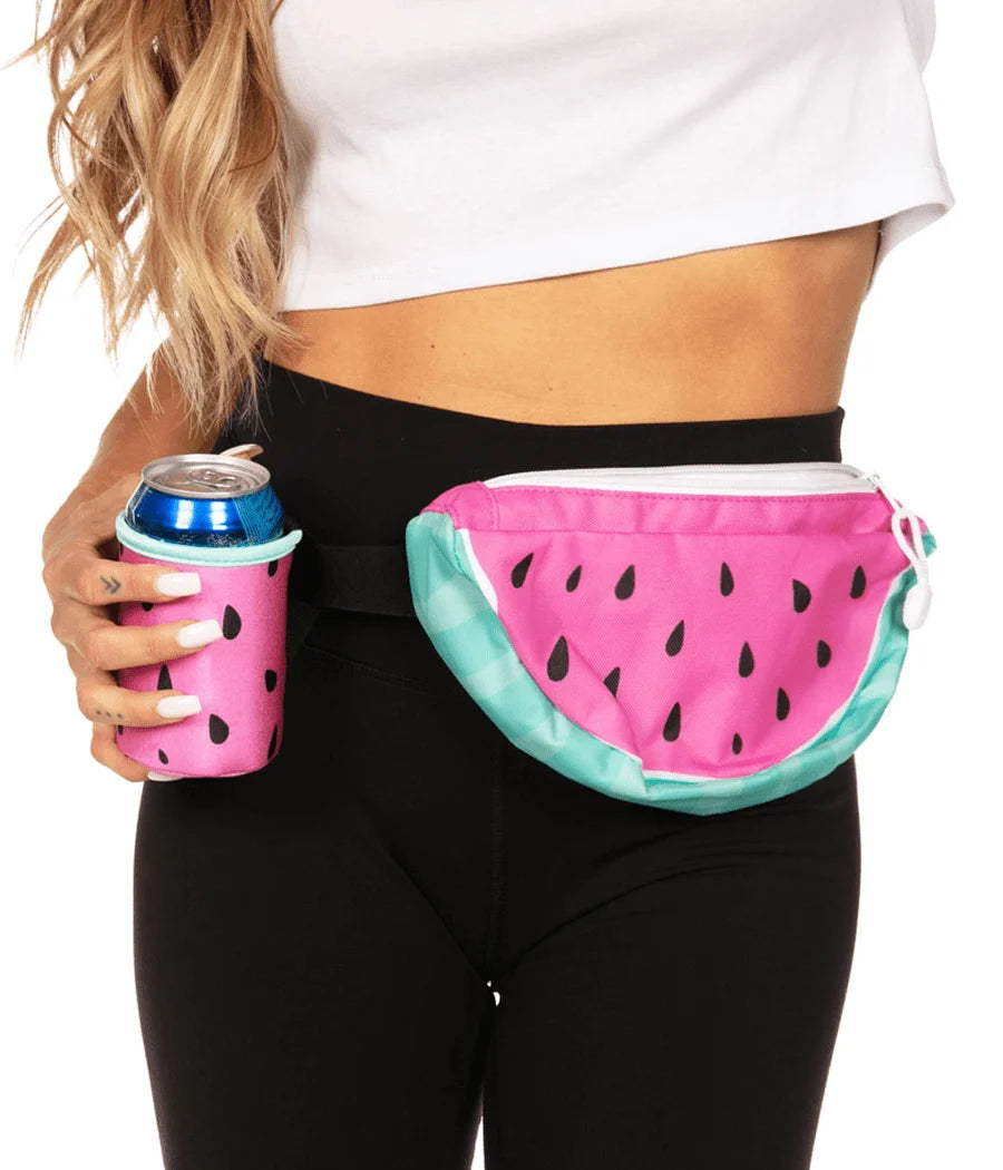 Watermelon 3D Fanny Pack with Drink Holder