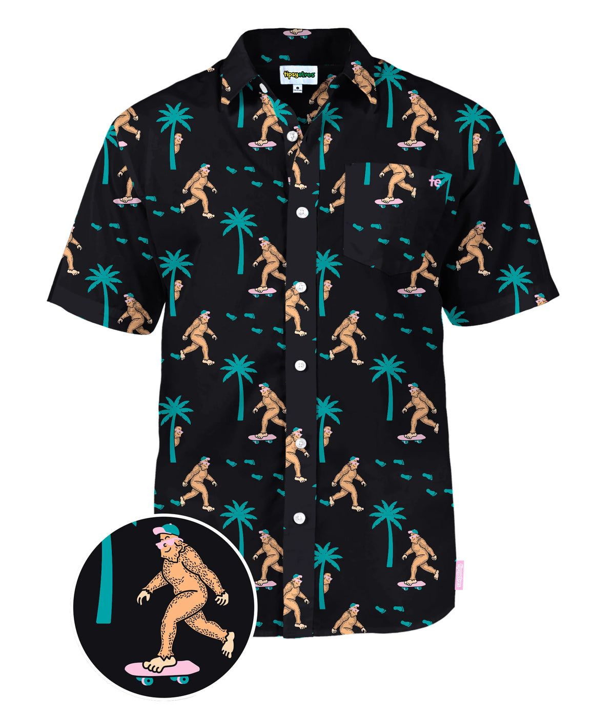 Men's Sasquatch Shredder Hawaiian Shirt