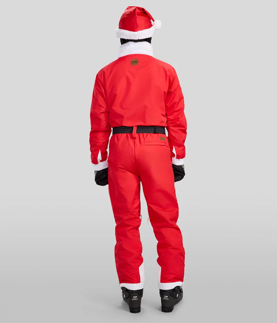 Men's Santa Snow Suit and Helmet cover