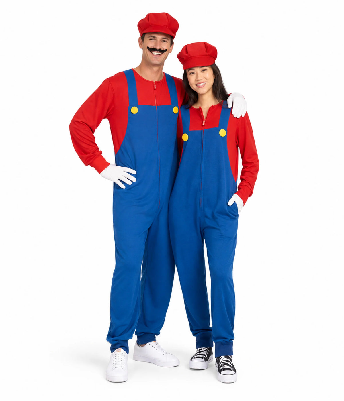 Matching Super Plumber Couples Costumes