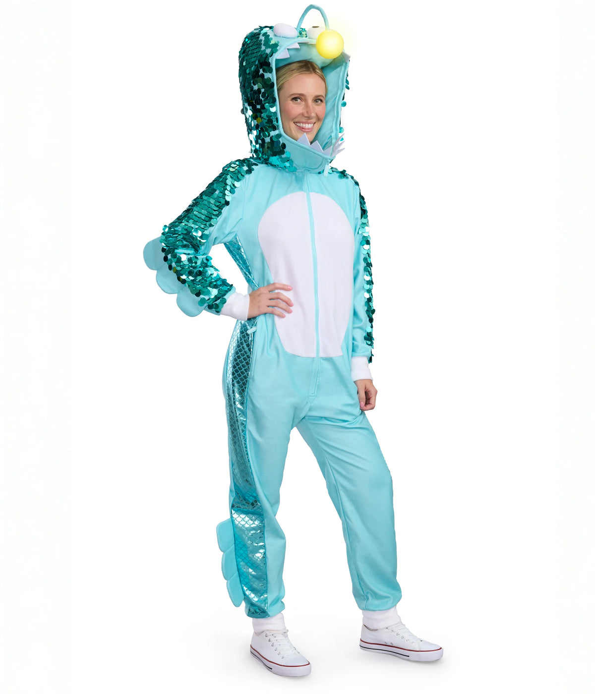 Women's Angler Fish Light Up Costume