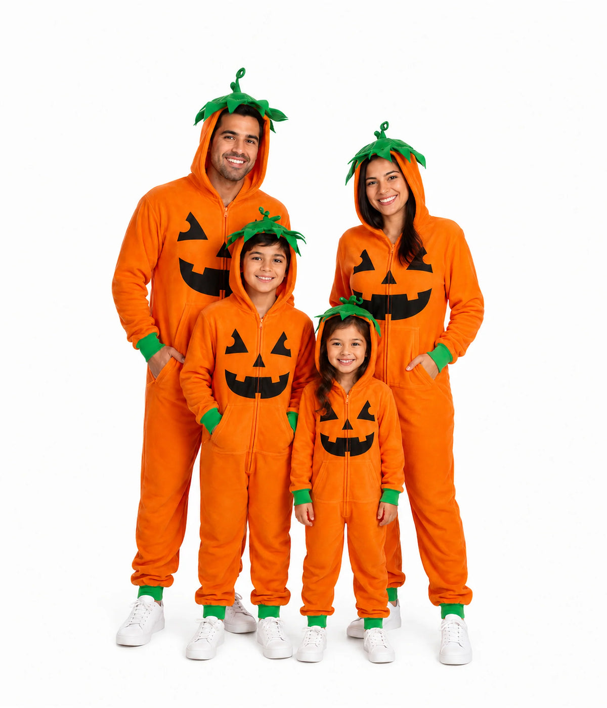 Matching Pumpkin Family Costumes