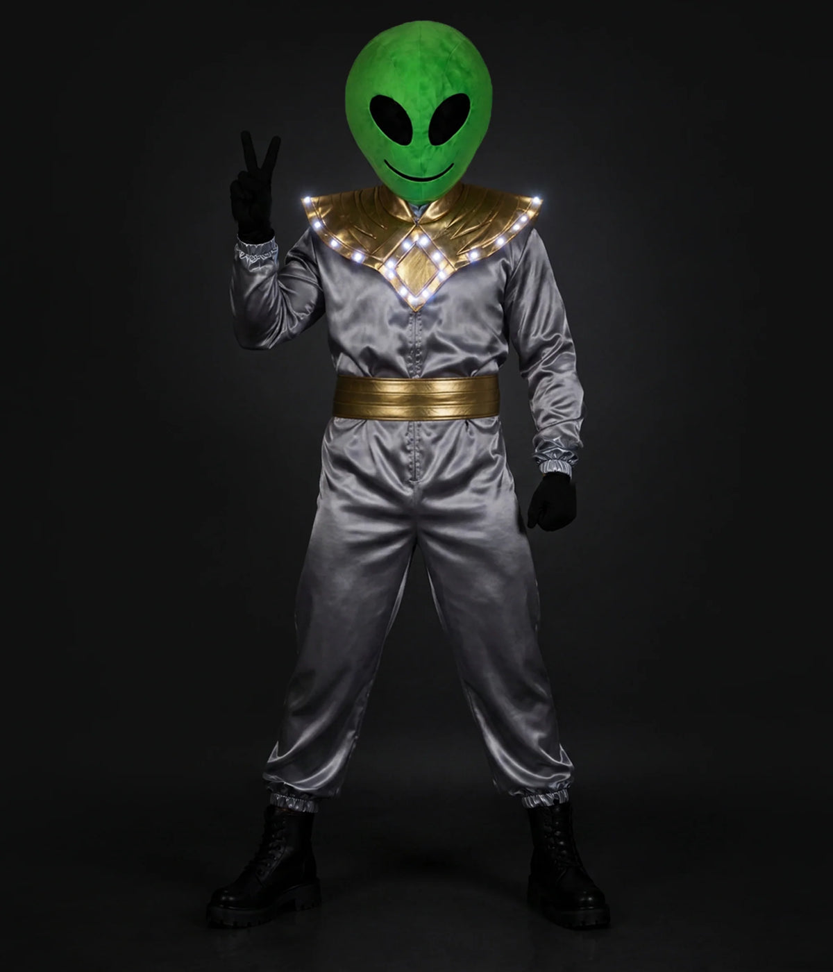 Men's Light Up Alien Costume