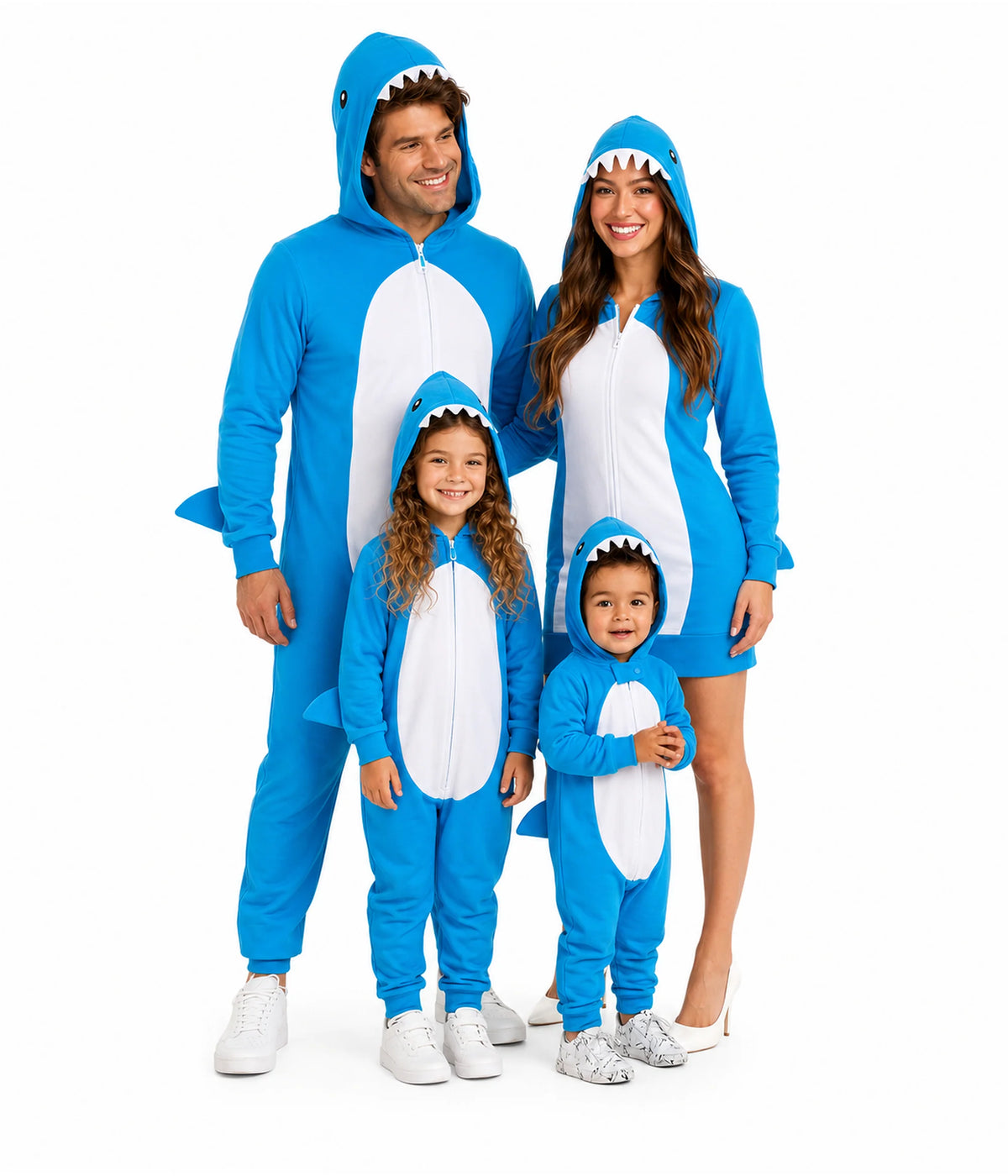 Matching Shark Family Costumes
