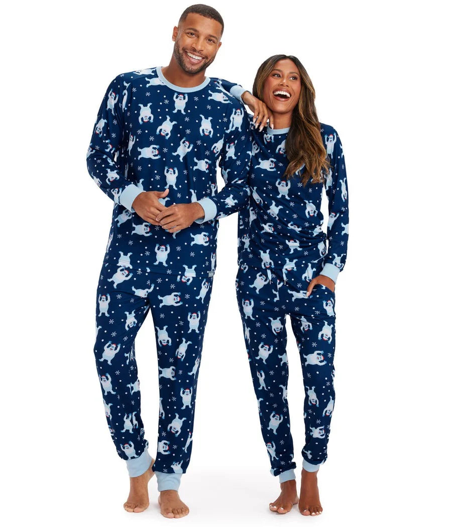 Matching Bumble Crew Neck Family Pajamas