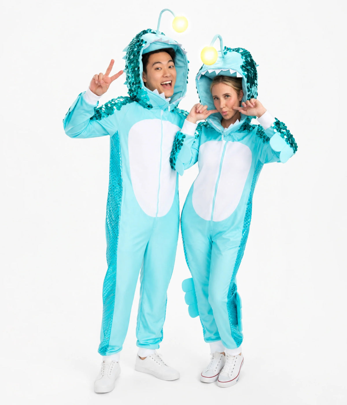 Matching Angler Fish Couples Costumes