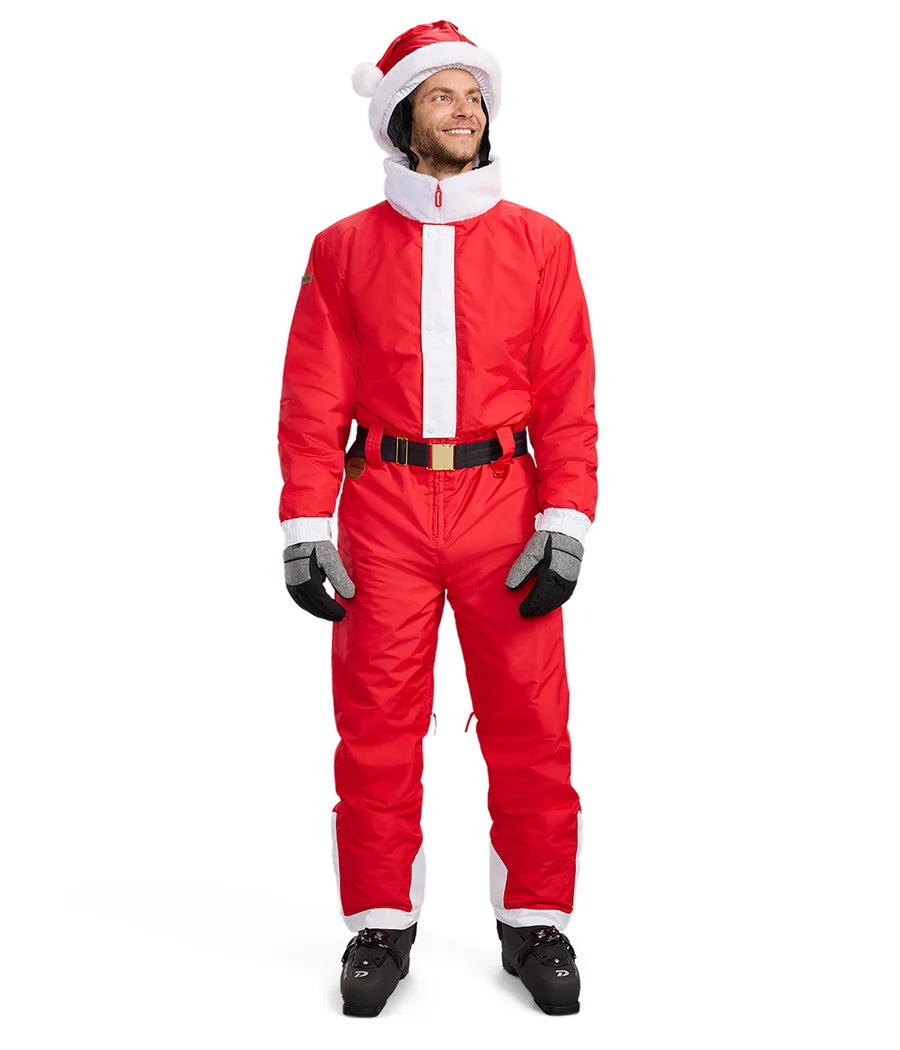 Men's Santa Snow Suit and Helmet cover