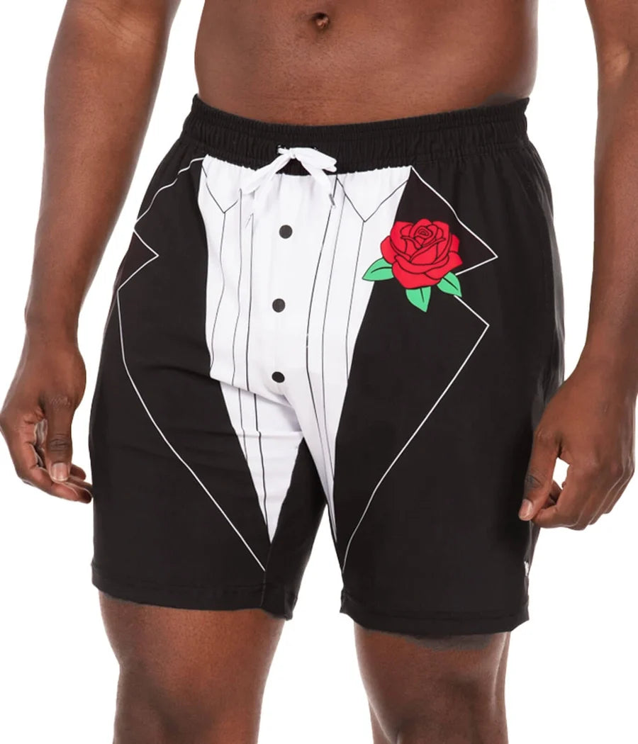 Tuxedo Stretch Swim Trunks - 7.5" Inseam