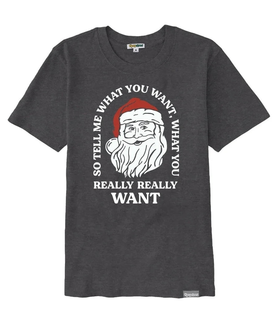 Women's Tell Me What You Want Oversized Boyfriend Tee