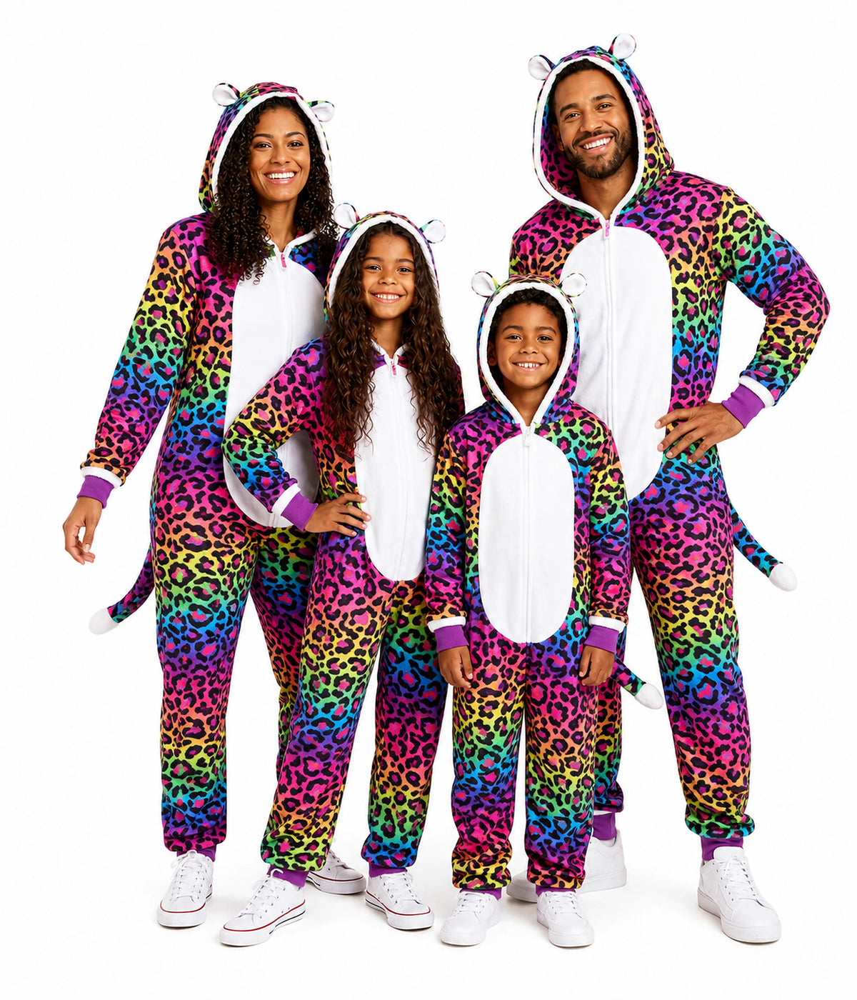 Matching Retro Leopard Family Costumes