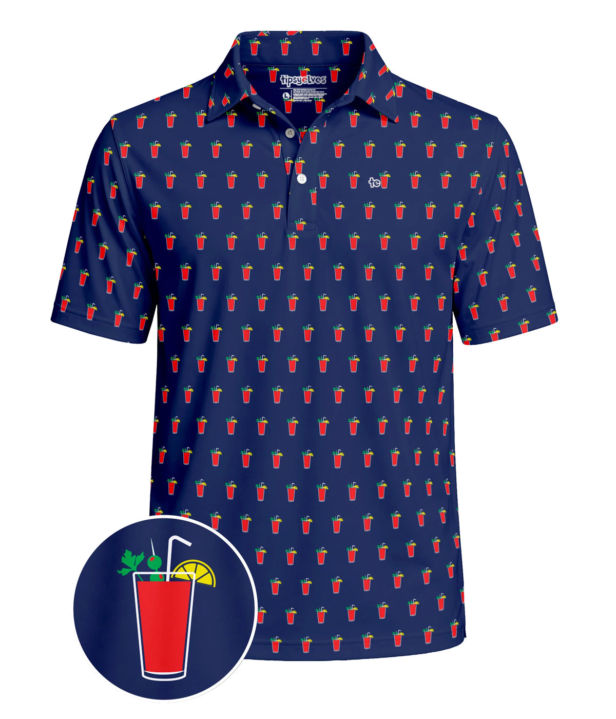 Men's Bloody Mary Golf Polo