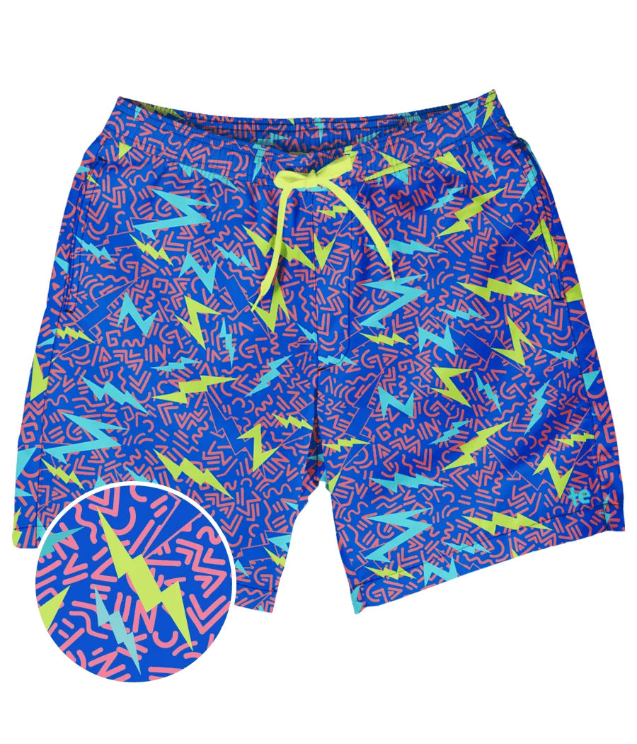 Grease Lightning Stretch Swim Trunks - 7.5" Inseam