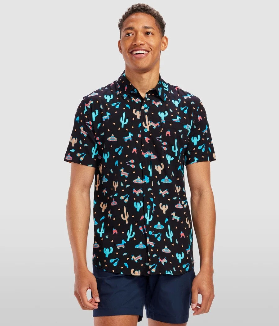 Men's Midnight Fiesta Hawaiian Shirt