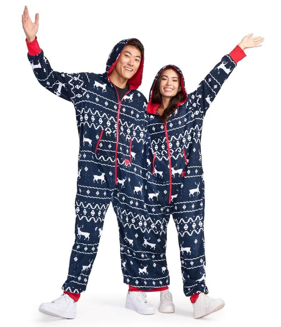 Blue Reindeer Twosie