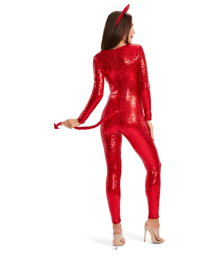 Sequin Devil Costume