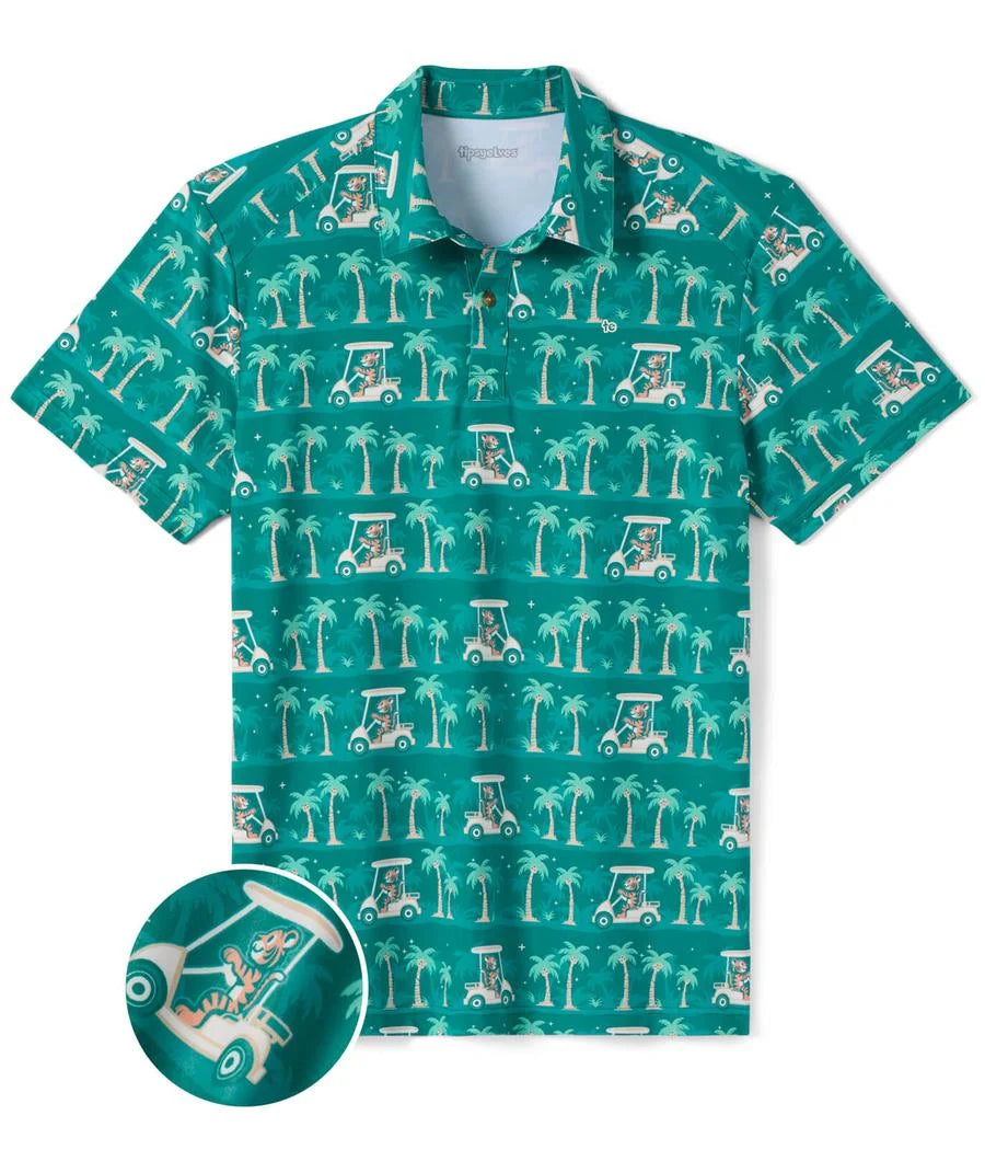 Men's Tiger in the Woods Golf Polo