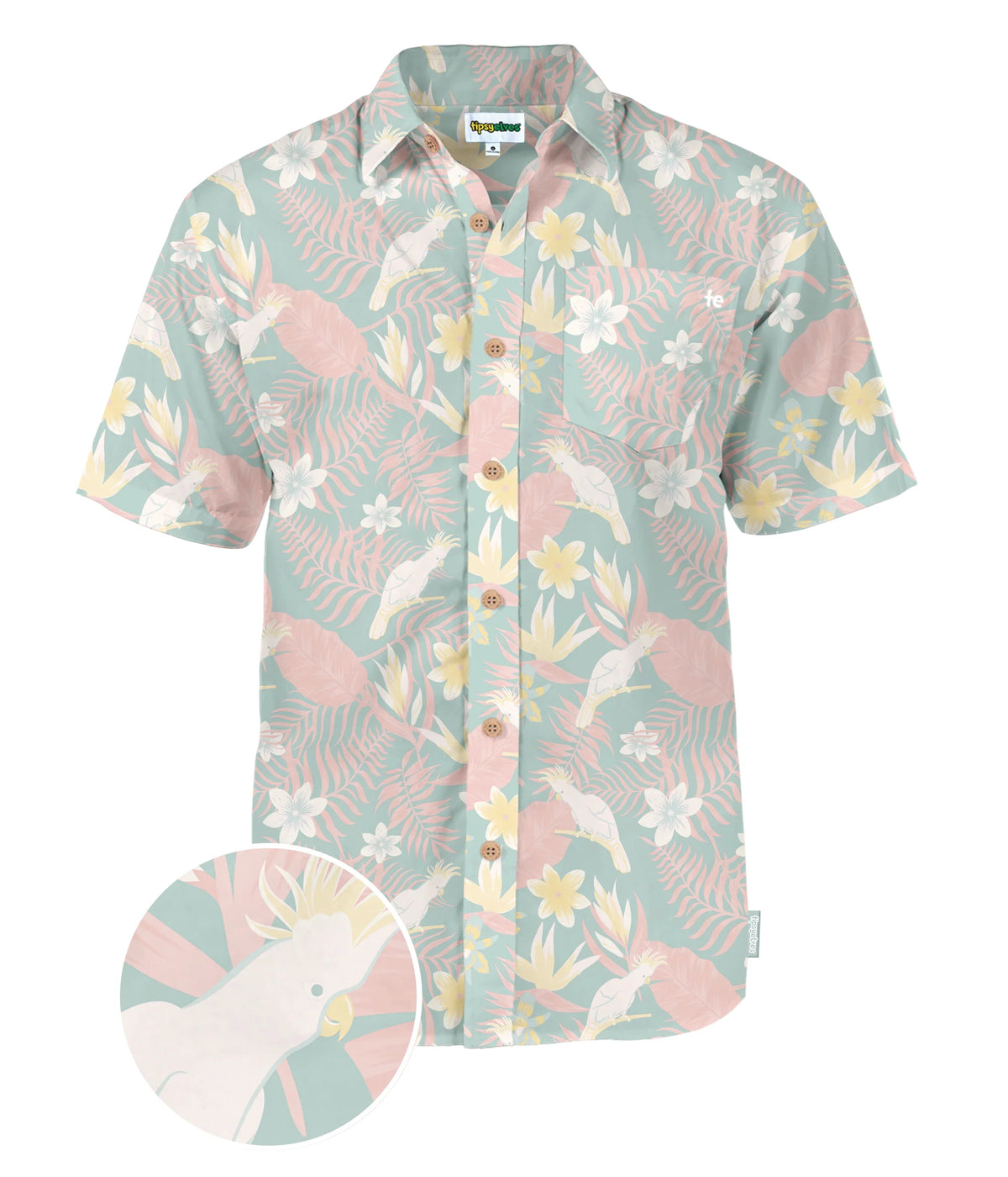 Men's Talk Birdie to Me Hawaiian Shirt