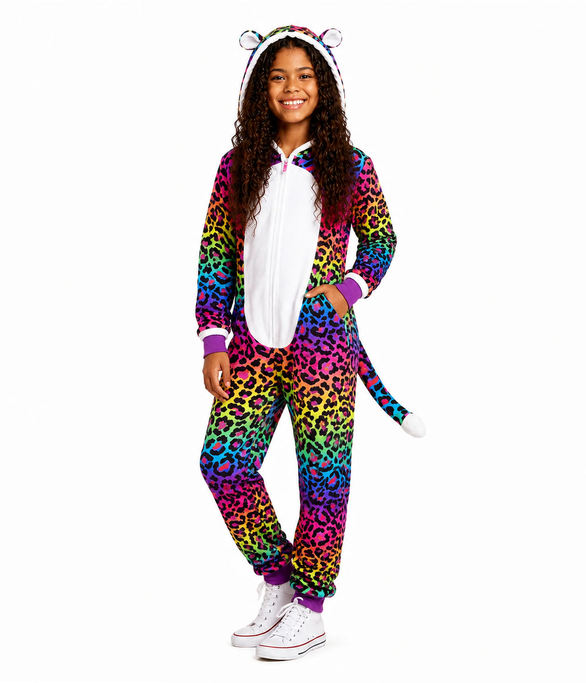 Girl's Retro Leopard Costume