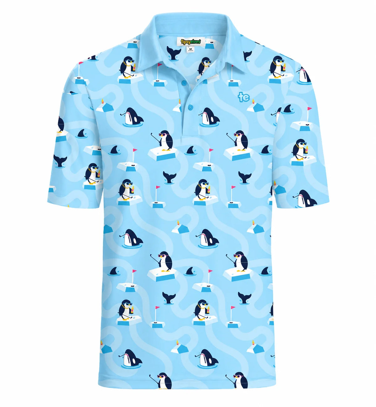 Men's Penguin Putter Golf Polo