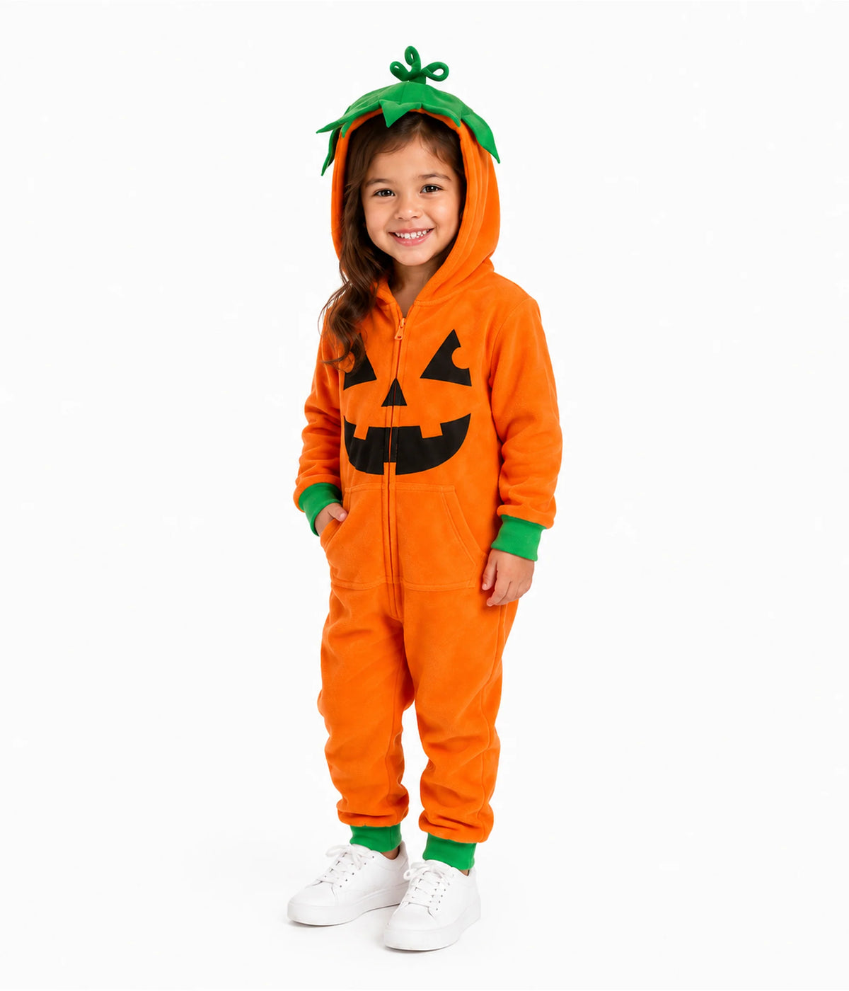 Toddler Girl's Pumpkin Costume