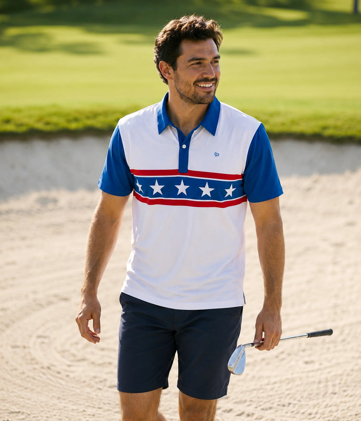 Men's American Daredevil Performance Polo