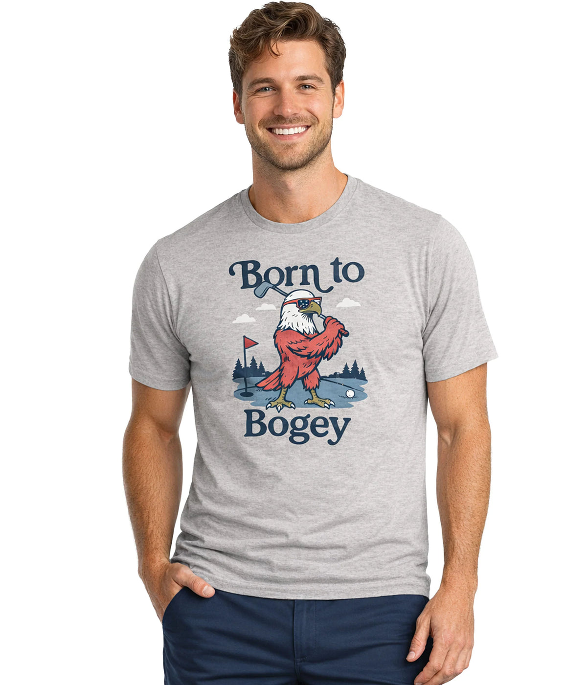Men's Born To Bogey Tee