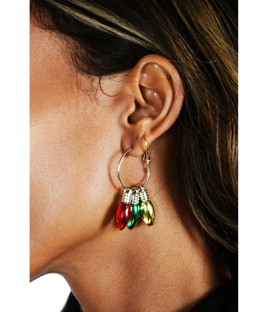 Bulb Hoop Earrings