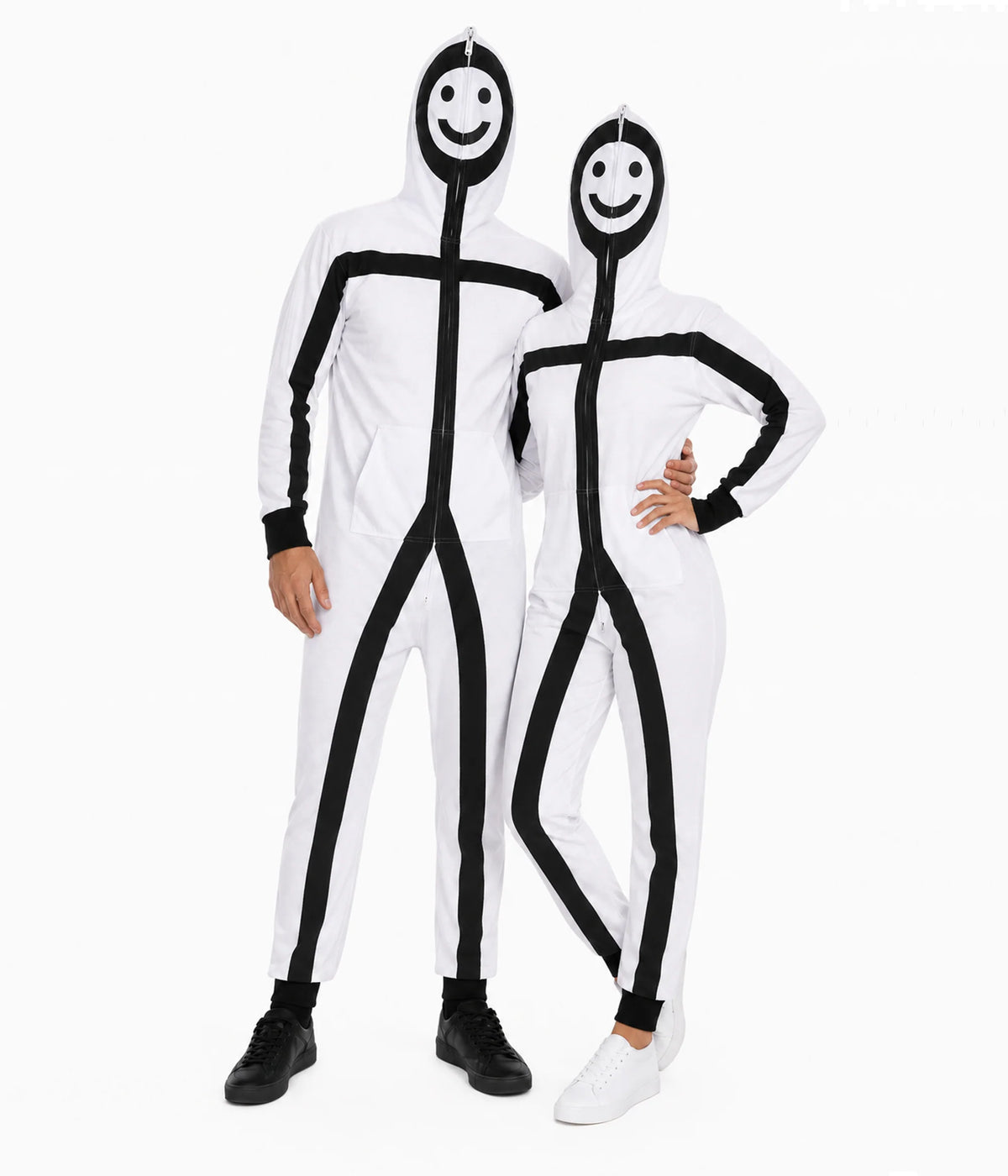 Matching Stick Figure Couples Costumes