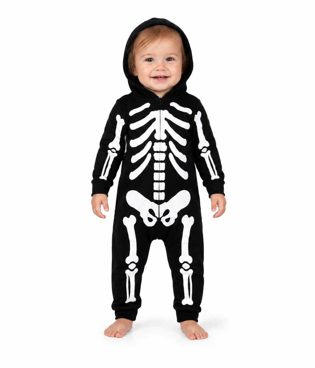 Baby Girl's Skeleton Costume