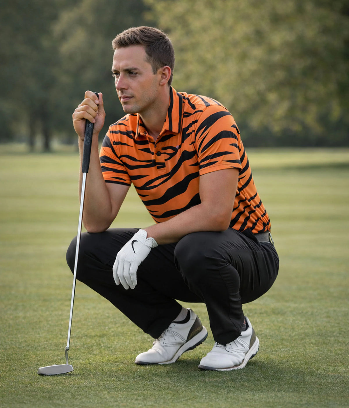 Men's Tiger Golf Polo