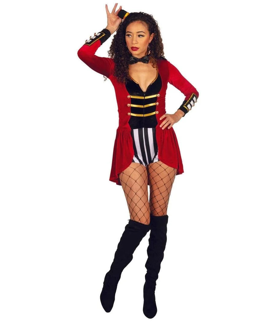 Ringmaster and Lion Couples Costumes
