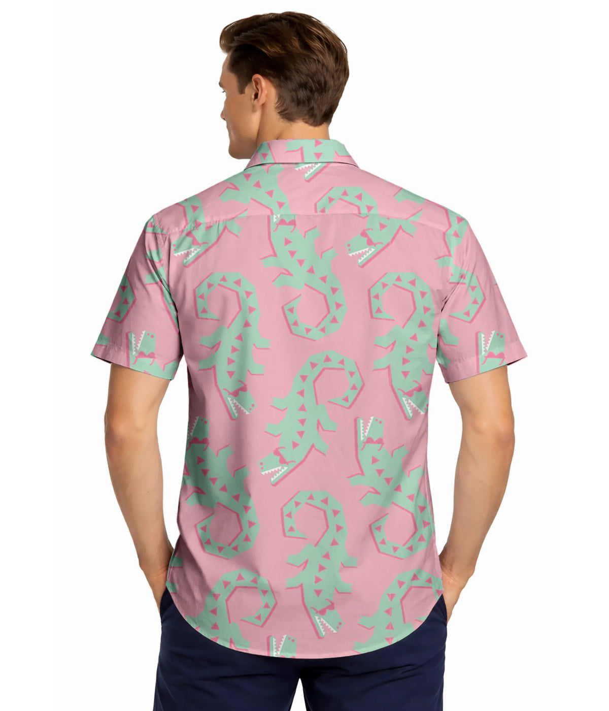 Men's Good Time Gator Button Down Shirt