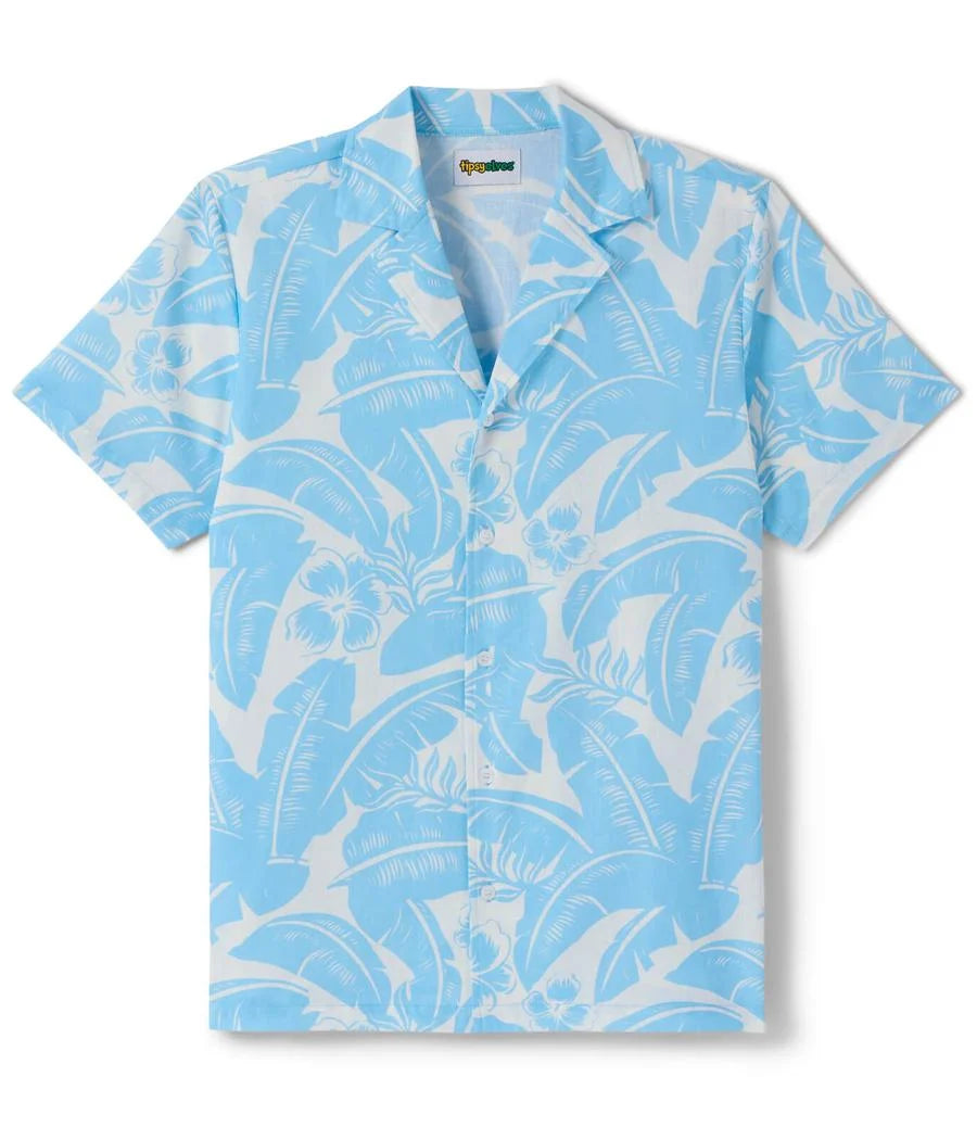 Men's Frond of Paradise Linen Cabana Shirt